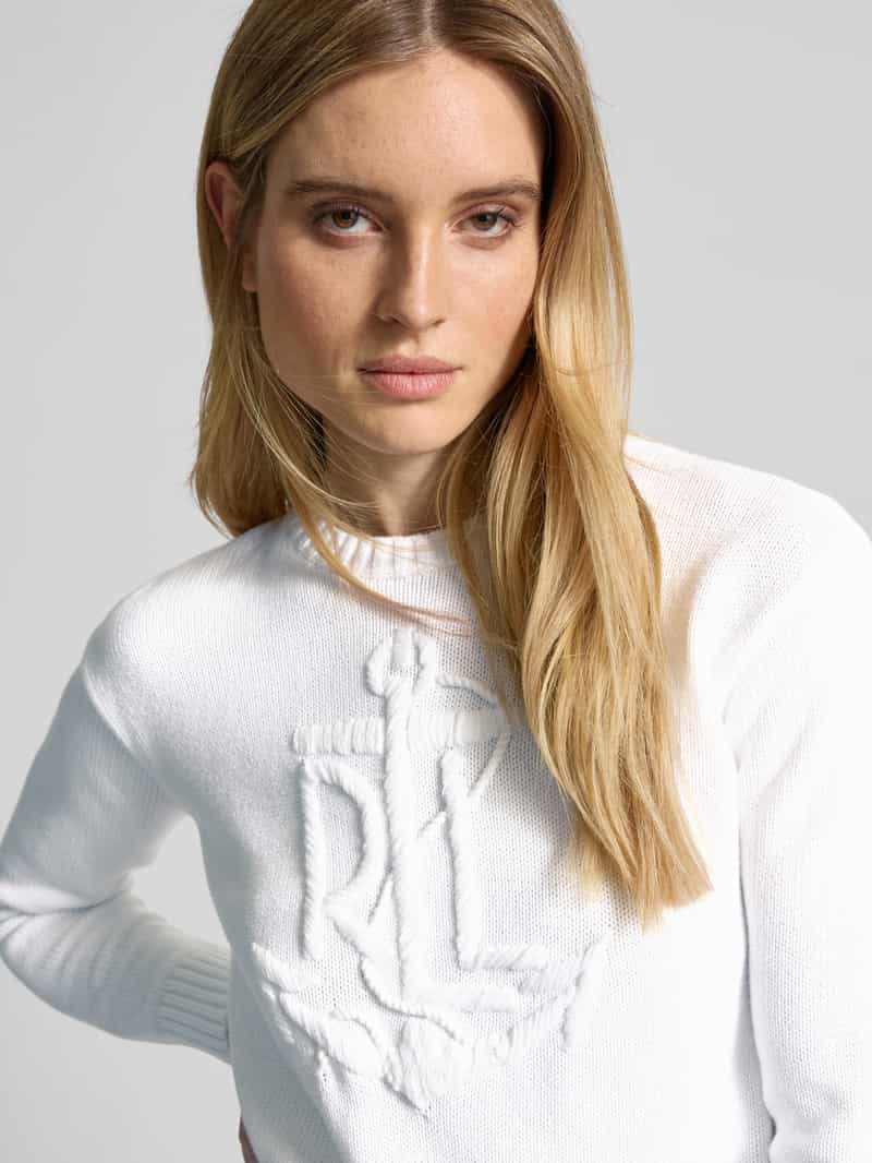 Lauren Ralph Lauren Gebreide pullover met ribboorden