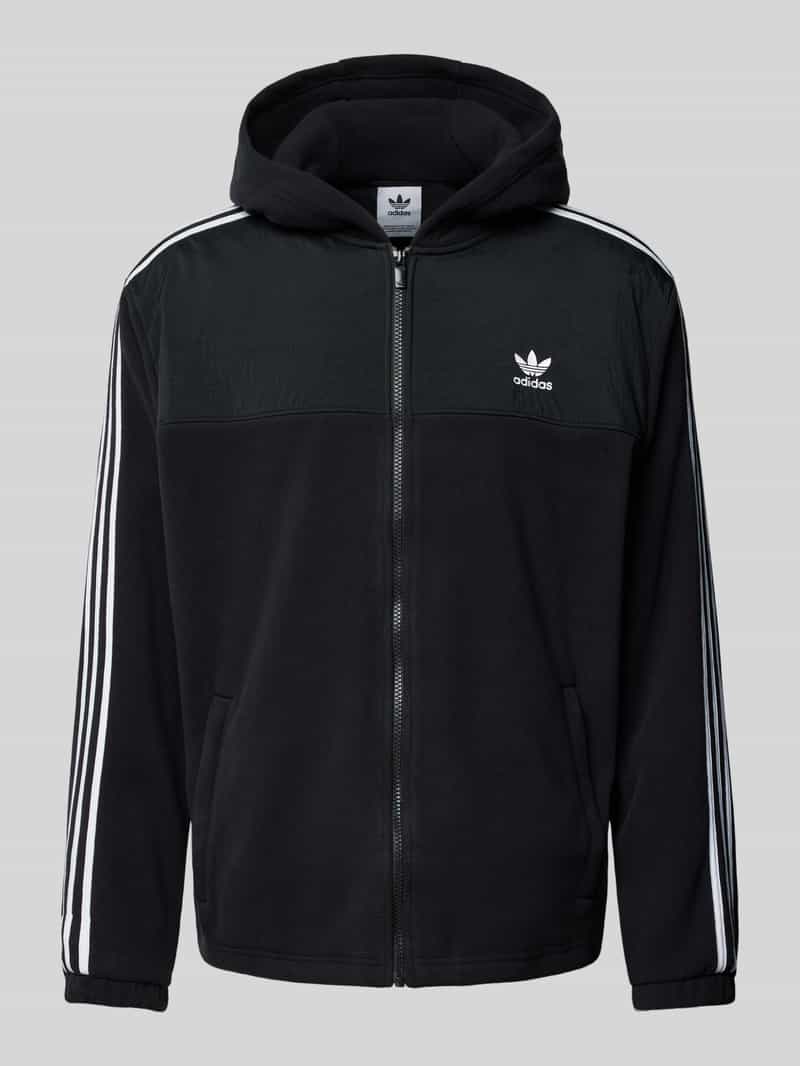 adidas Originals Fleecejack met capuchon