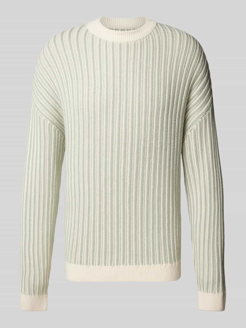 JAKE*S STUDIO MEN Gebreide pullover met ronde hals