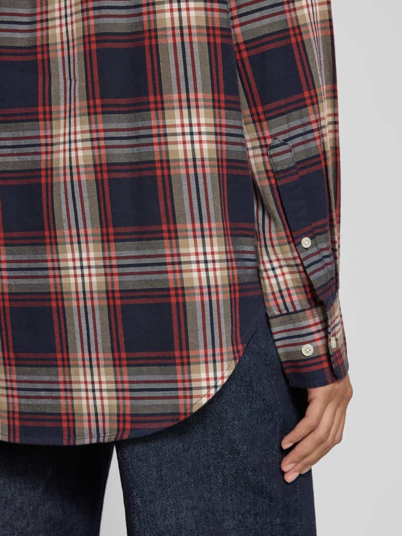 Gant Relaxed fit overhemdblouse met viscose