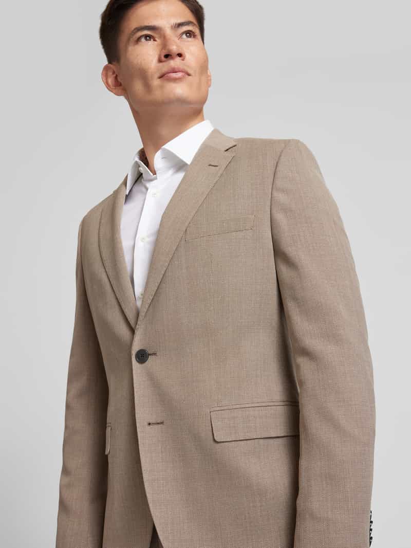 Boss Colbert met paspelzak op de borst model 'Jasper'