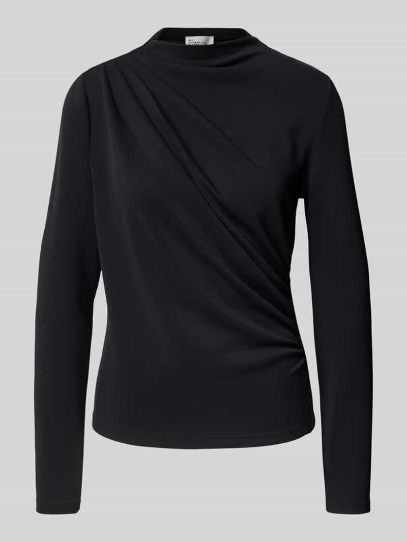 My Essential Wardrobe Shirt met lange mouwen en rimpelingen