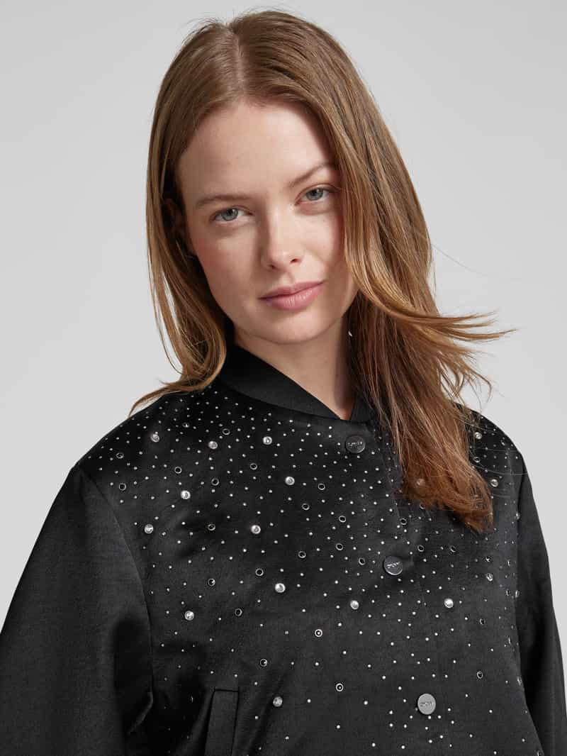 DKNY Bomberjack met strass-steentjes