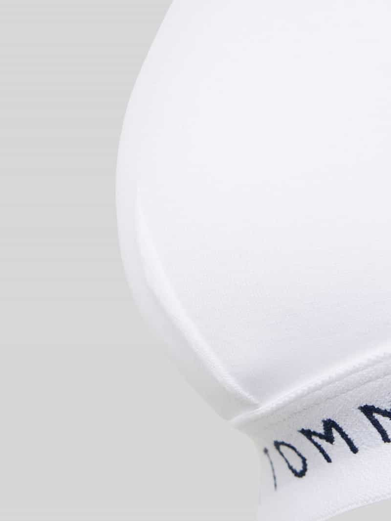 Tommy Hilfiger Triangelbeha met elastische band met label model 'TH HERITAGE'