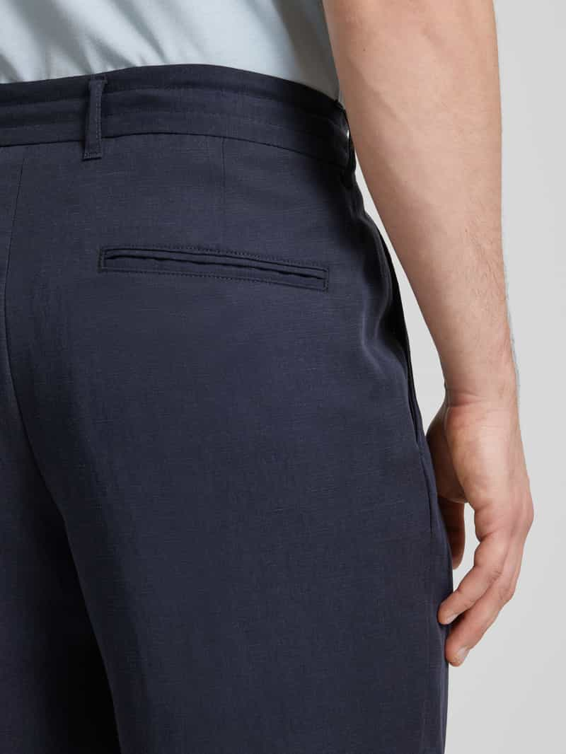 Boss Regular fit broek met tunnelkoord model 'Perin'