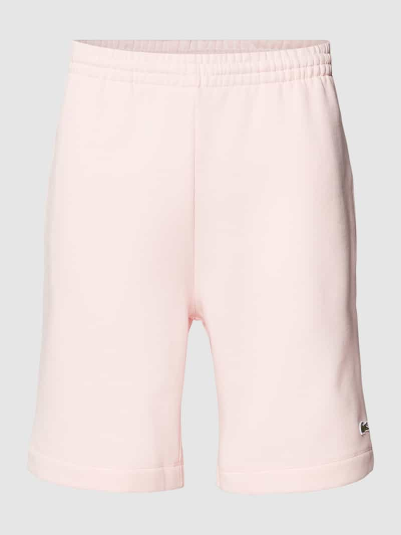 Lacoste Regular fit korte broek met elastische band