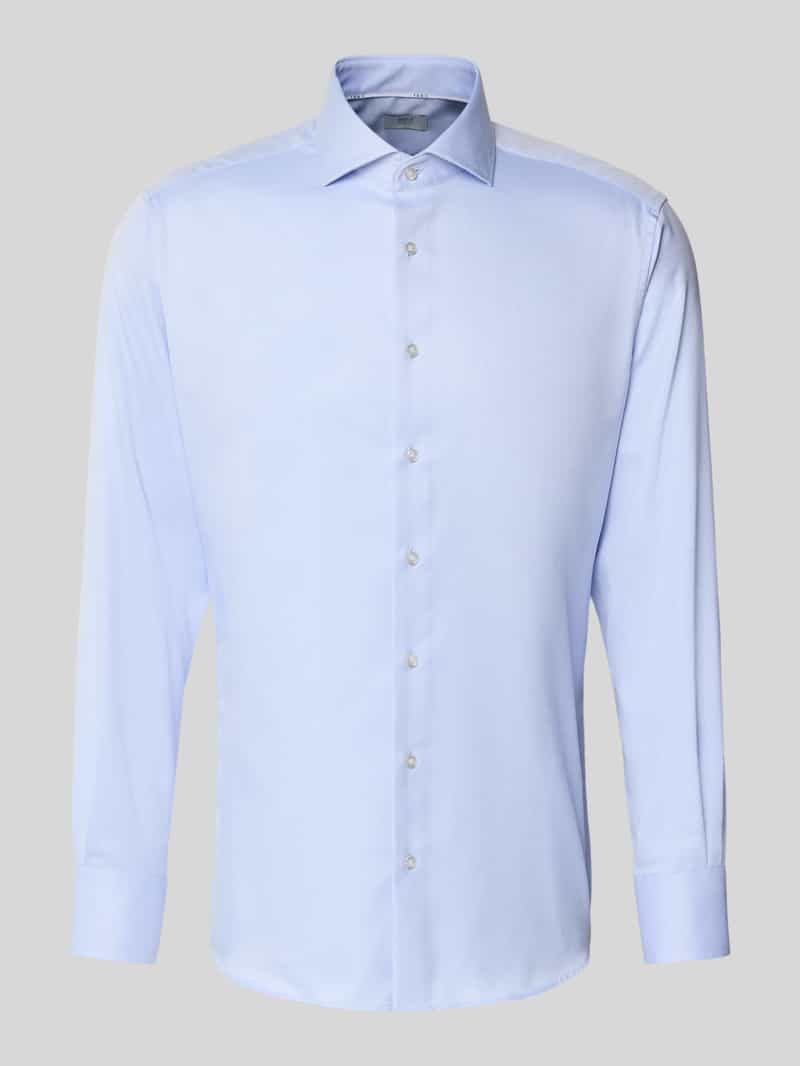 Eterna Modern fit zakelijk overhemd met haaikraag