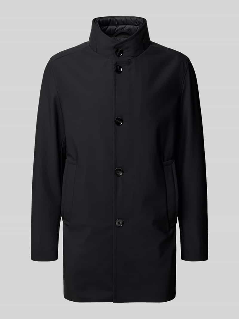 Strellson Regular fit lange parka met gewatteerde inzet model 'FINLAY FLEX'