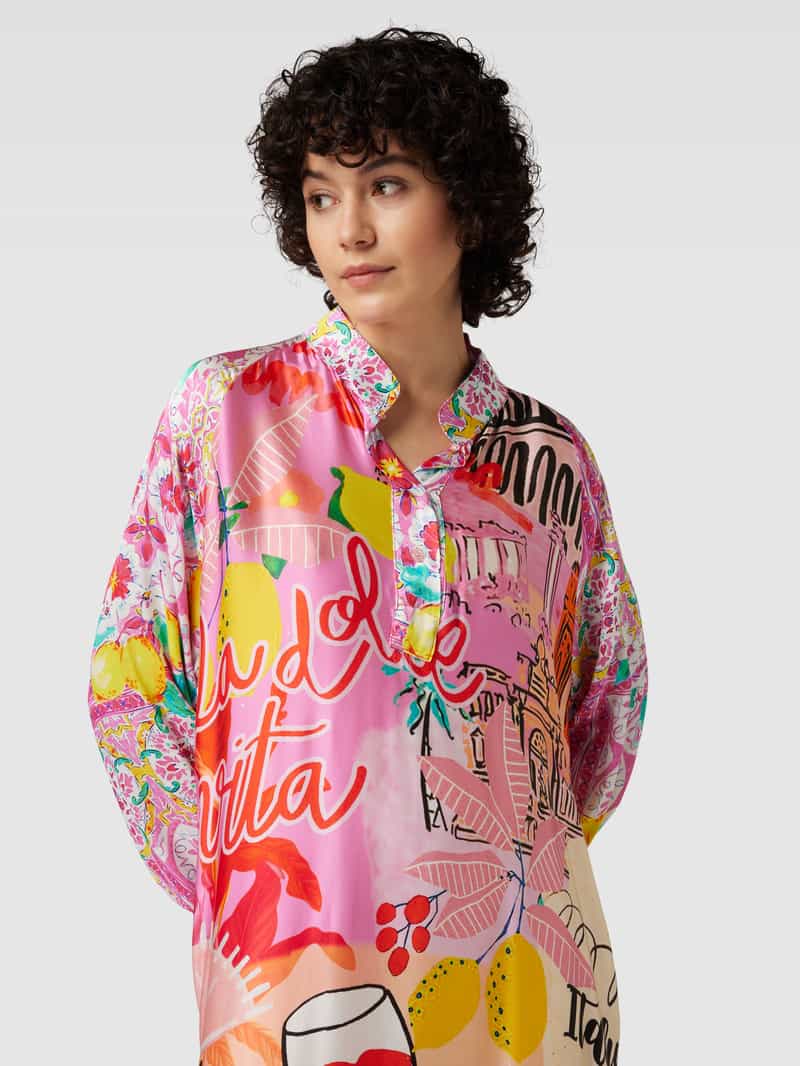 miss goodlife Maxi-jurk van viscose met all-over motief