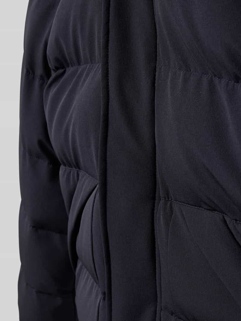 CARS JEANS Regular fit gewatteerd jack met logo-applicatie model 'Camden'
