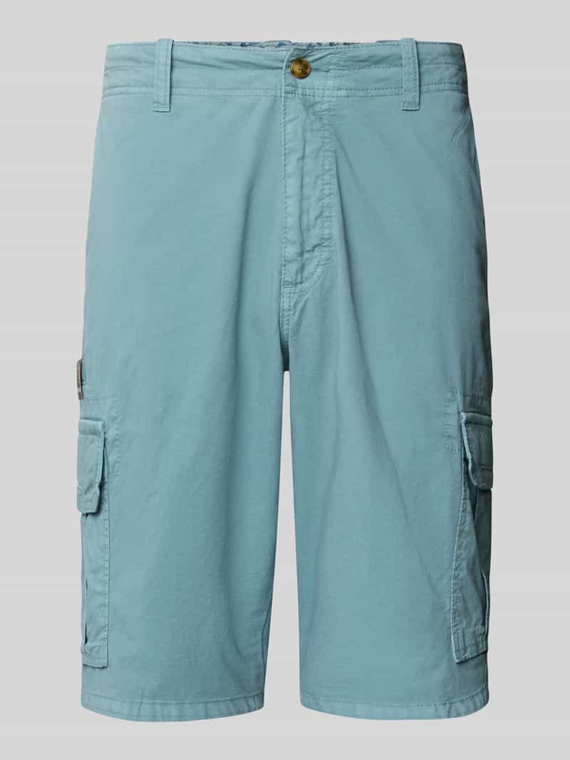 Bugatti Regular fit cargobermuda met steekzakken