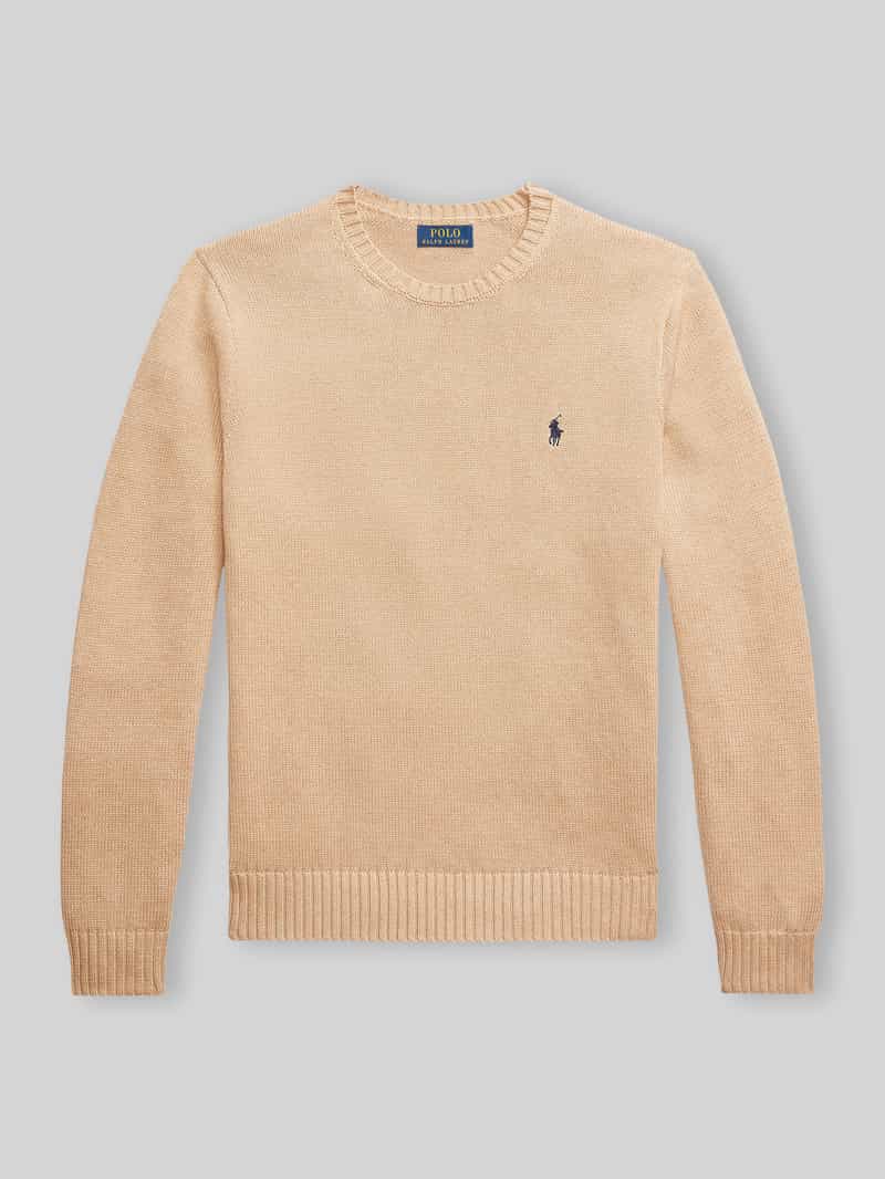 pullover in relaxed fit van puur katoen