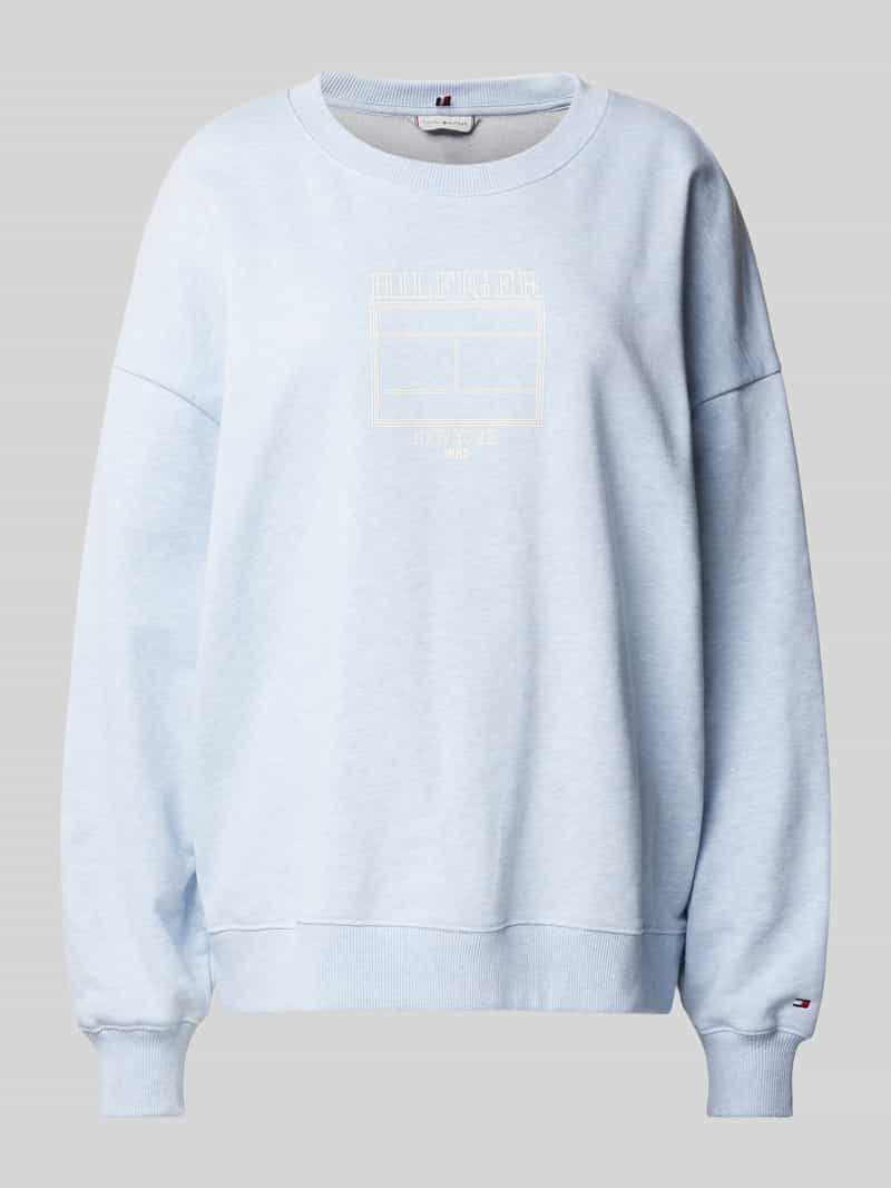 Tommy Hilfiger Oversized sweatshirt met ronde hals