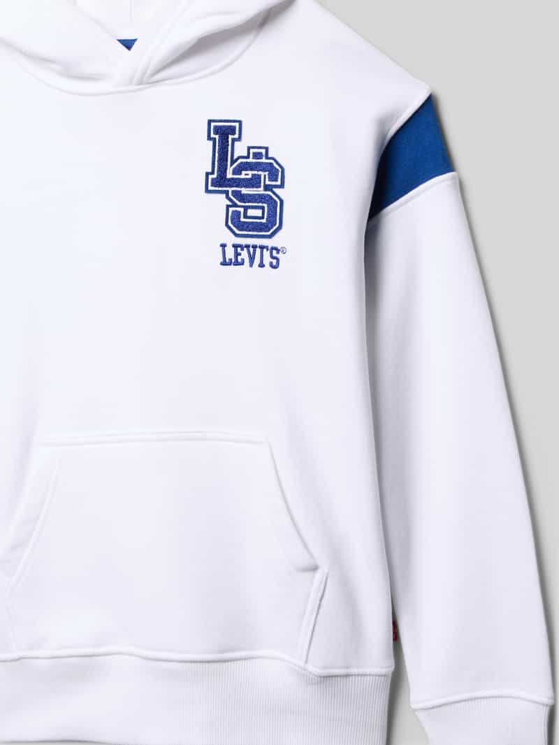 Levi s Kids Hoodie met labelprint