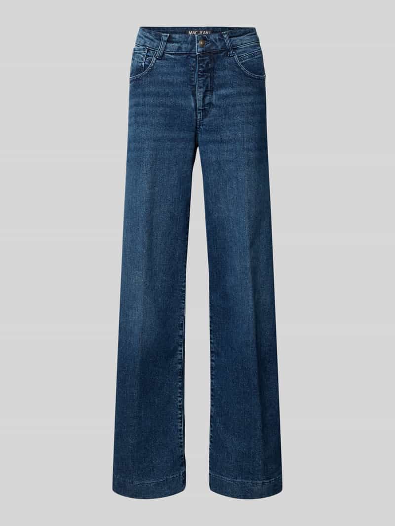MAC Wide fit jeans met viscose model 'Palazzo'