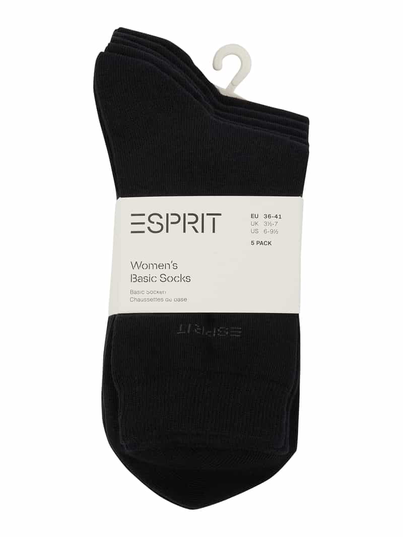 Esprit Sokken in een set van 5 paar