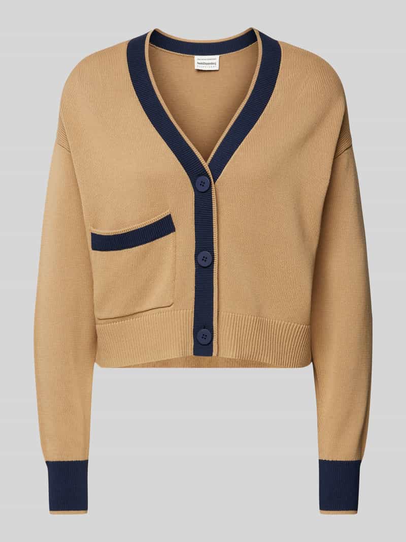 P&C* curated by Veronika Heilbrunner Verkorte cardigan met contrastdetail