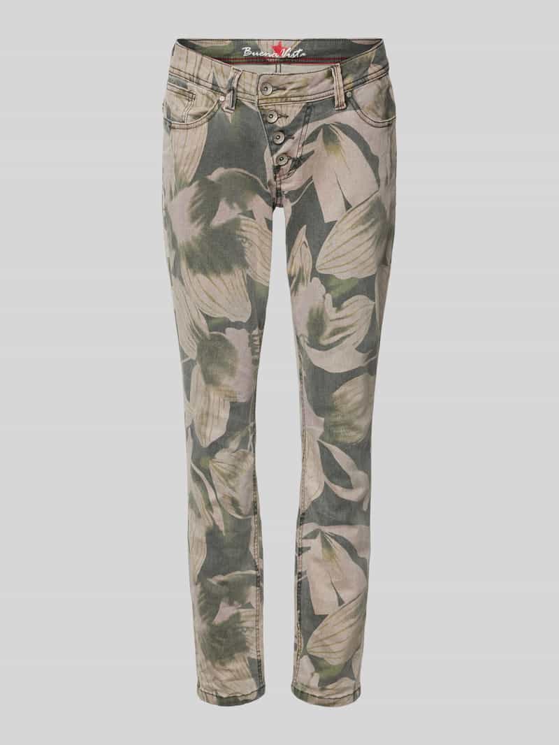 Buena Vista Stoffen broek met verkorte pasvorm model 'Malibu'