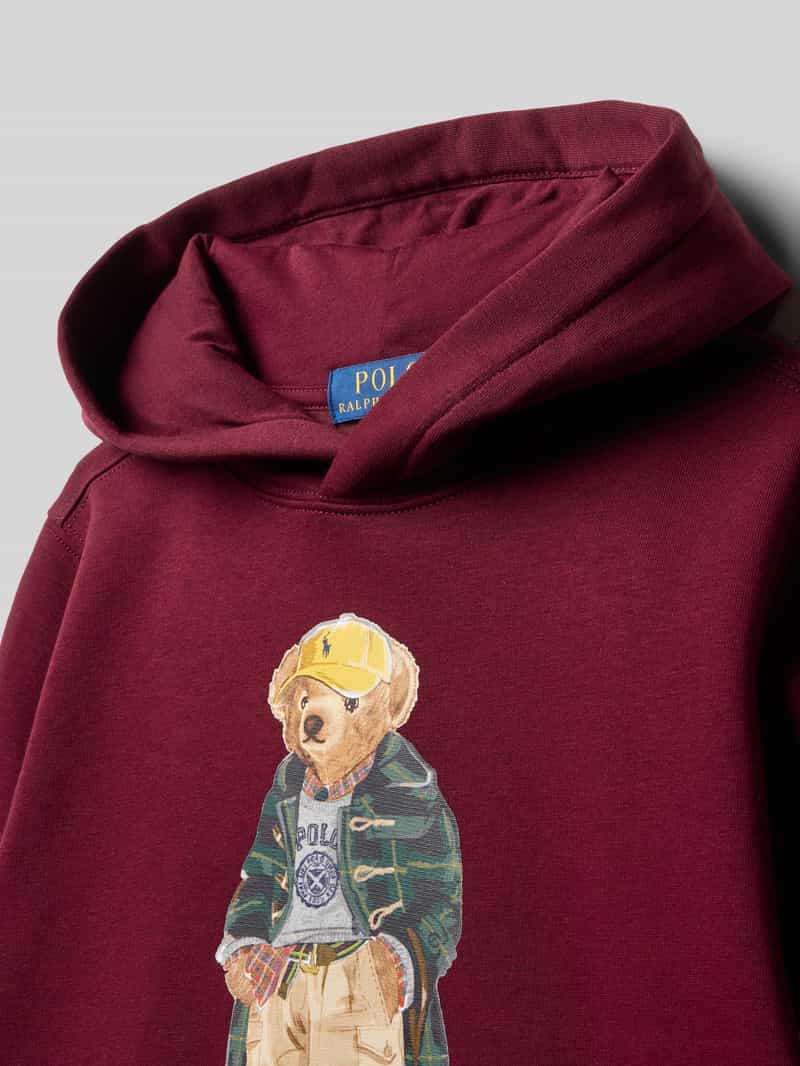 Polo Ralph Lauren Teens Regular fit hoodie van katoenmix met logoprint