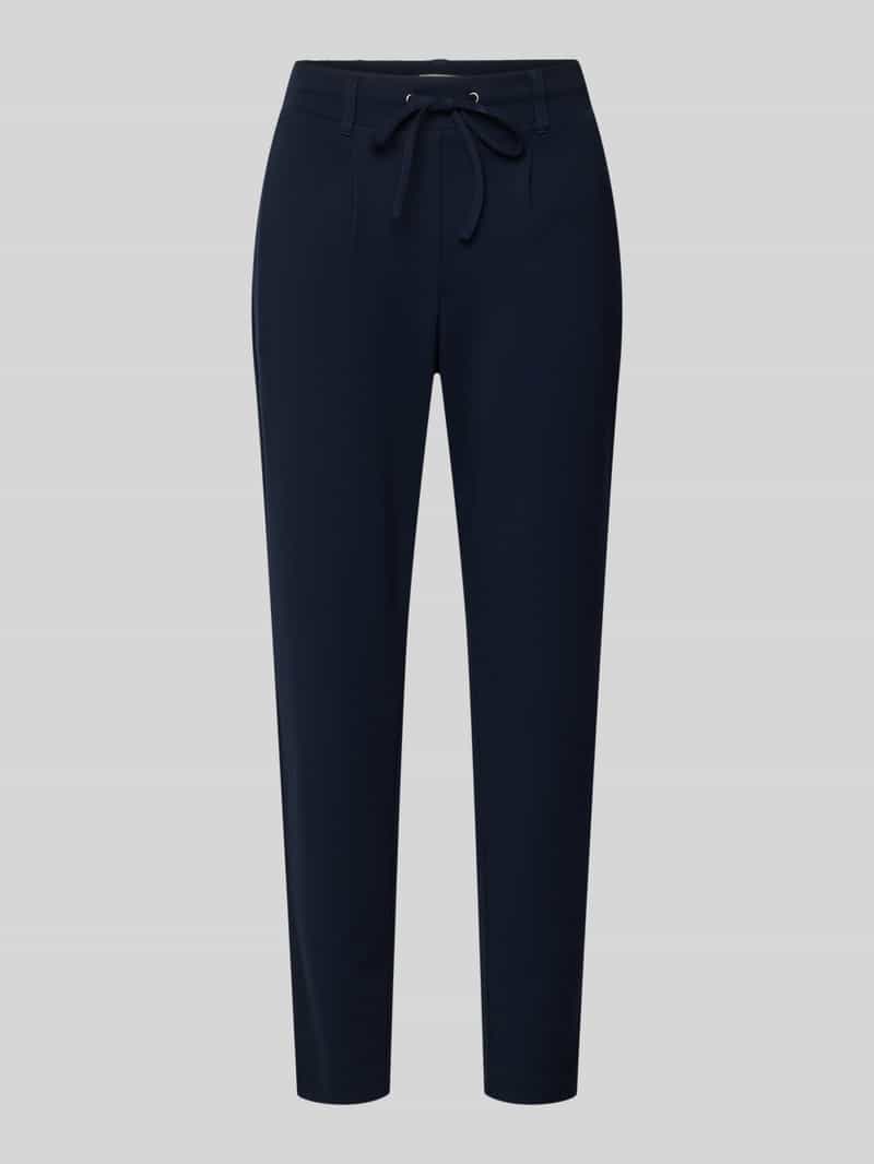 Easy broek met bandplooien