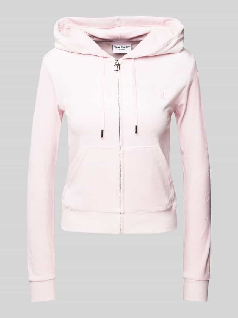 Juicy Couture Sweatjack met capuchon model 'MADISON'