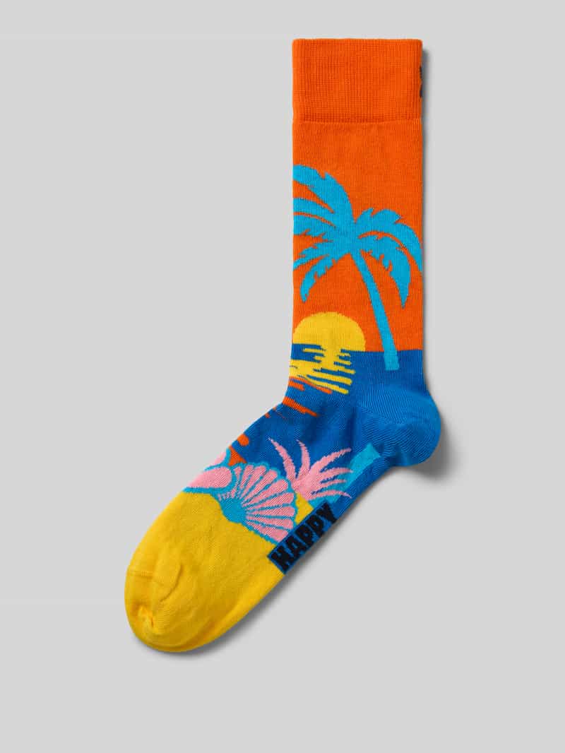 sokken met labelprint