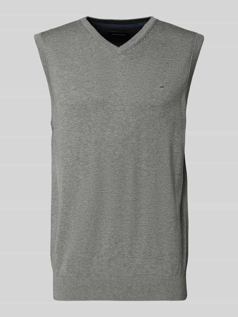 Christian Berg Men Spencer met labelstitching