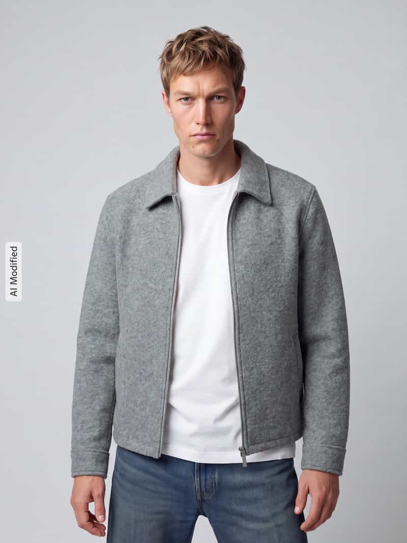 Jake*s Studio Men Blouson met tweewegritssluiting