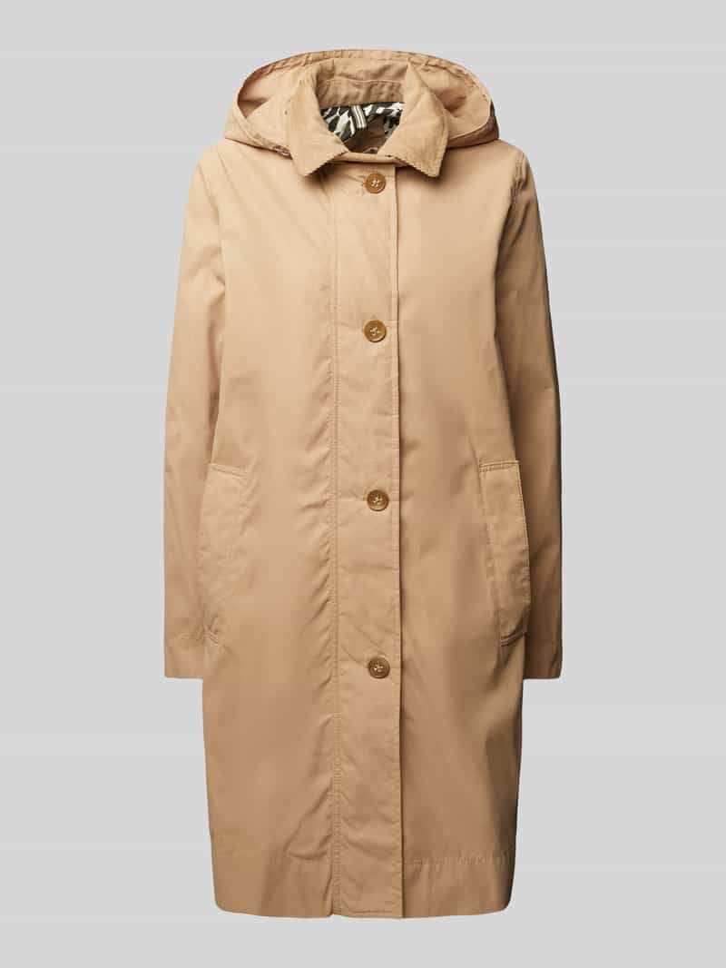 camel active Lange jas met strookzakken