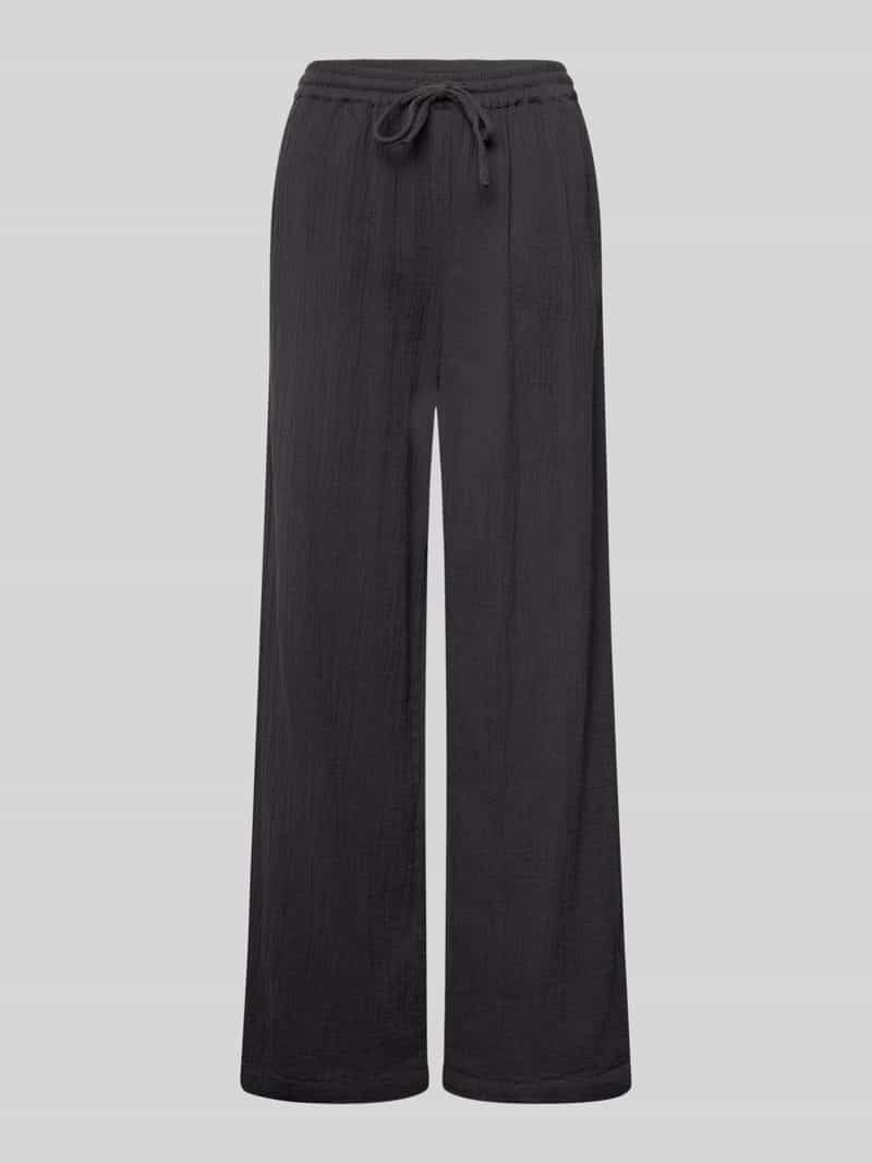 Only Regular fit broek met wijde pijpen model 'THYRA'