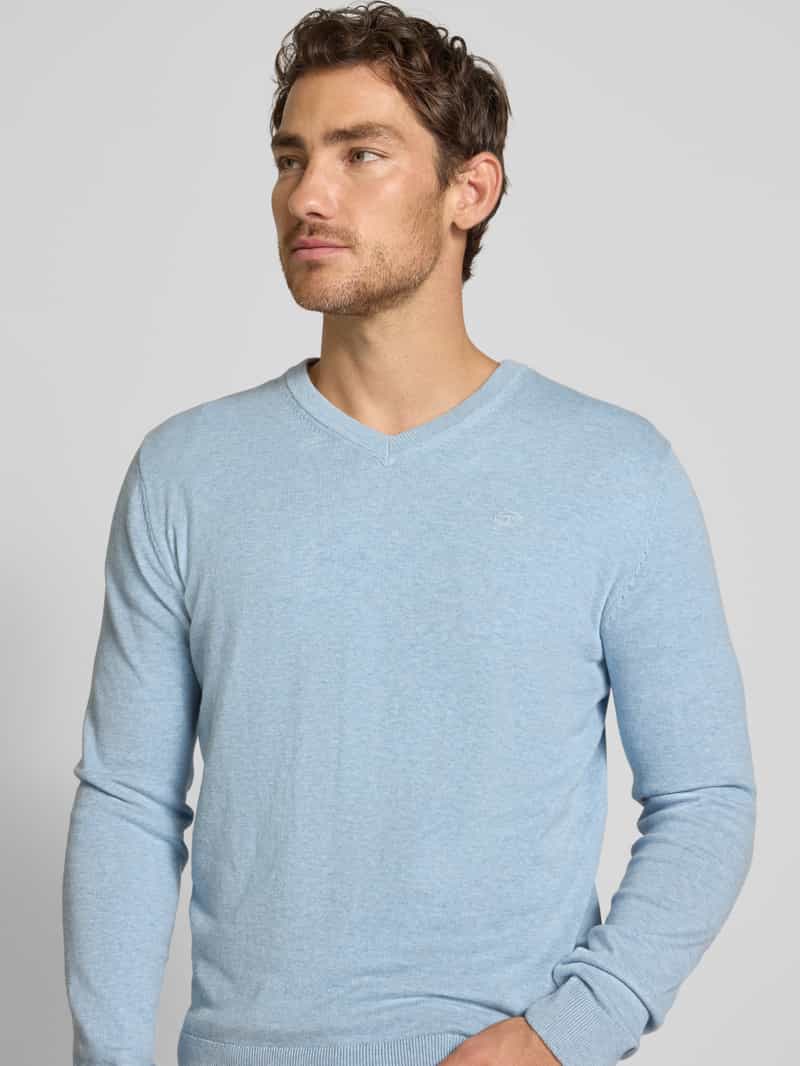 Tom Tailor Regular fit pullover van puur katoen
