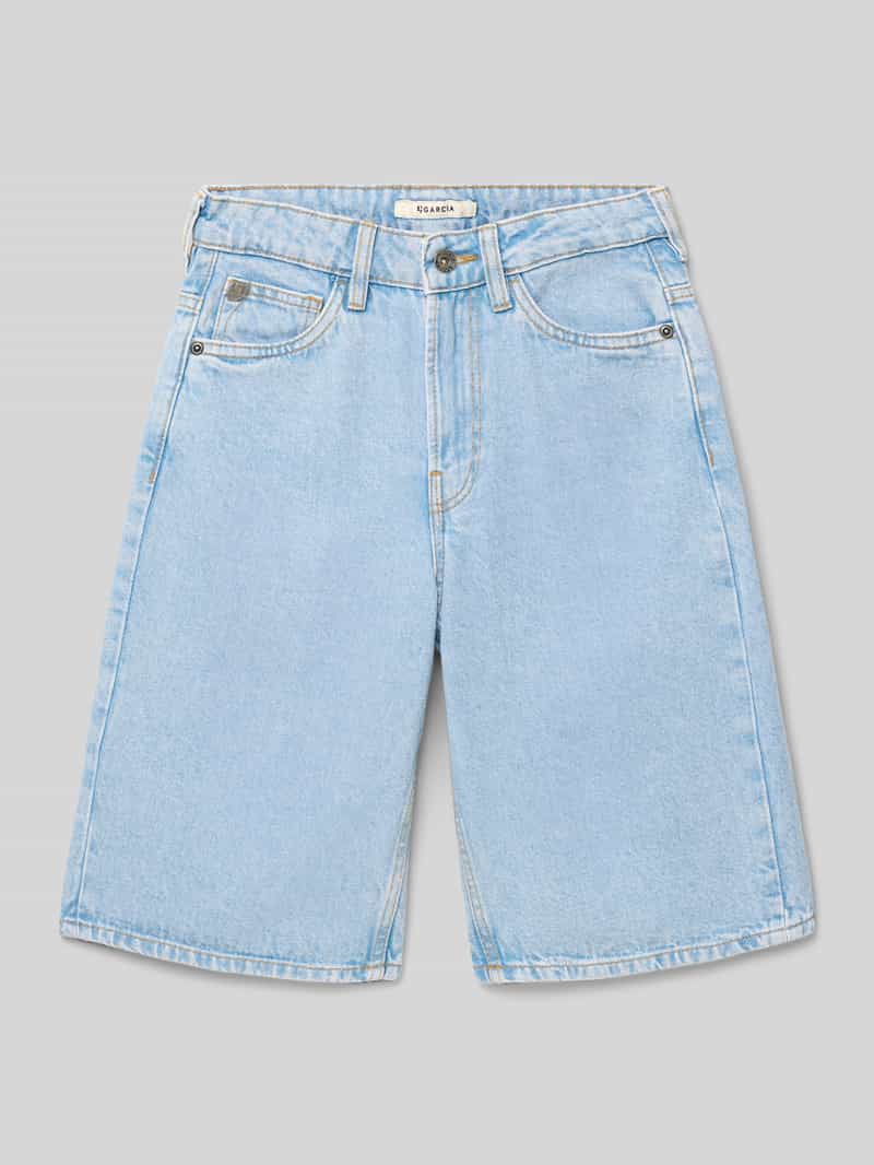 Garcia Bermuda in 5-pocketmodel met labeldetails