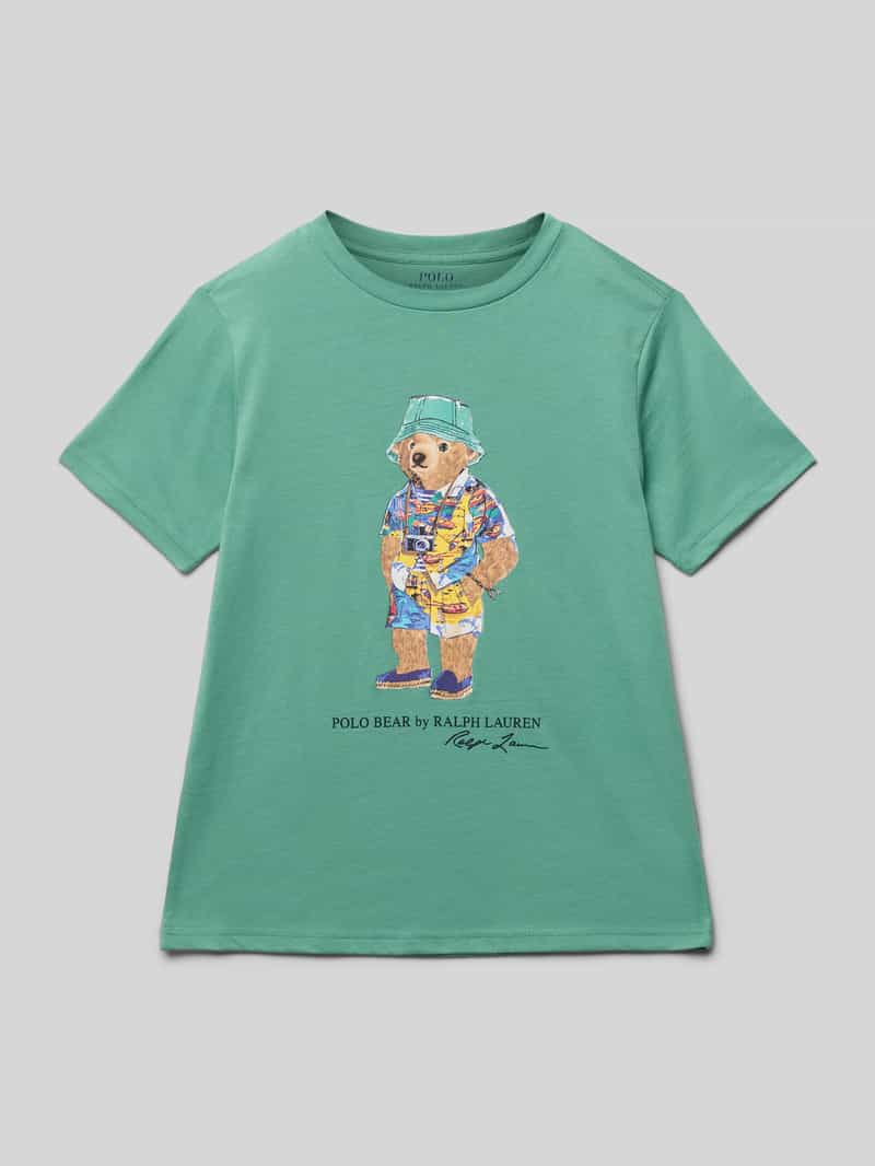 Polo Ralph Lauren Teens T-shirt met labelprint