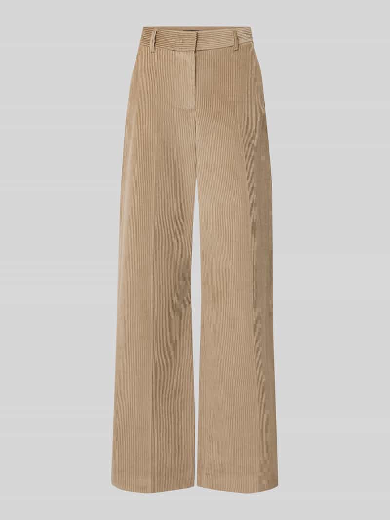 Weekend Max Mara Wide leg corduroy broek van puur katoen model 'TANIA'