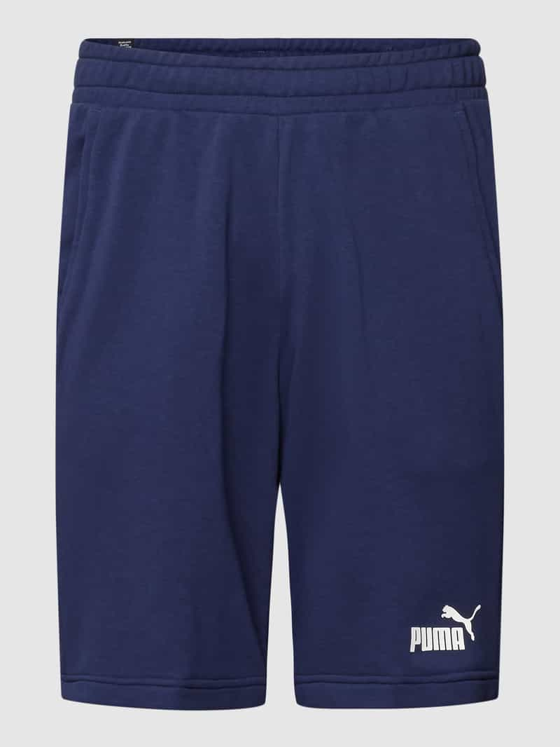 PUMA PERFORMANCE Sweatshorts met labelprint, model 'ESS'