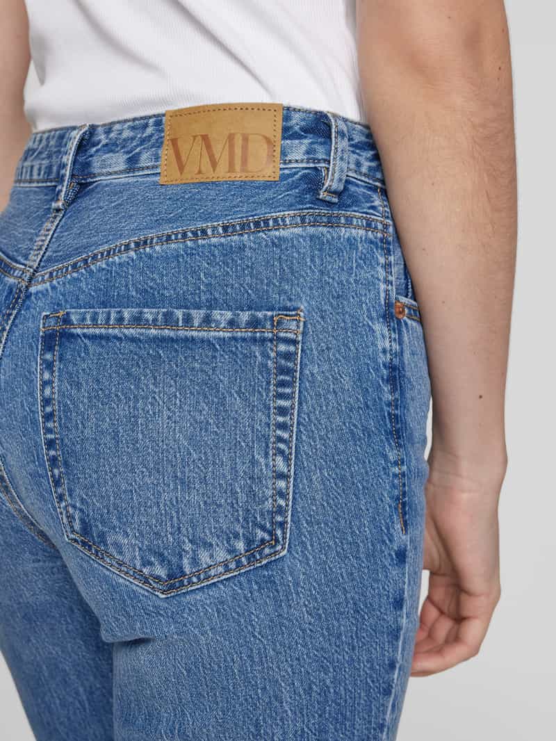 Vero Moda Straight fit jeans van katoenmix met contrastnaden model 'TESSA'