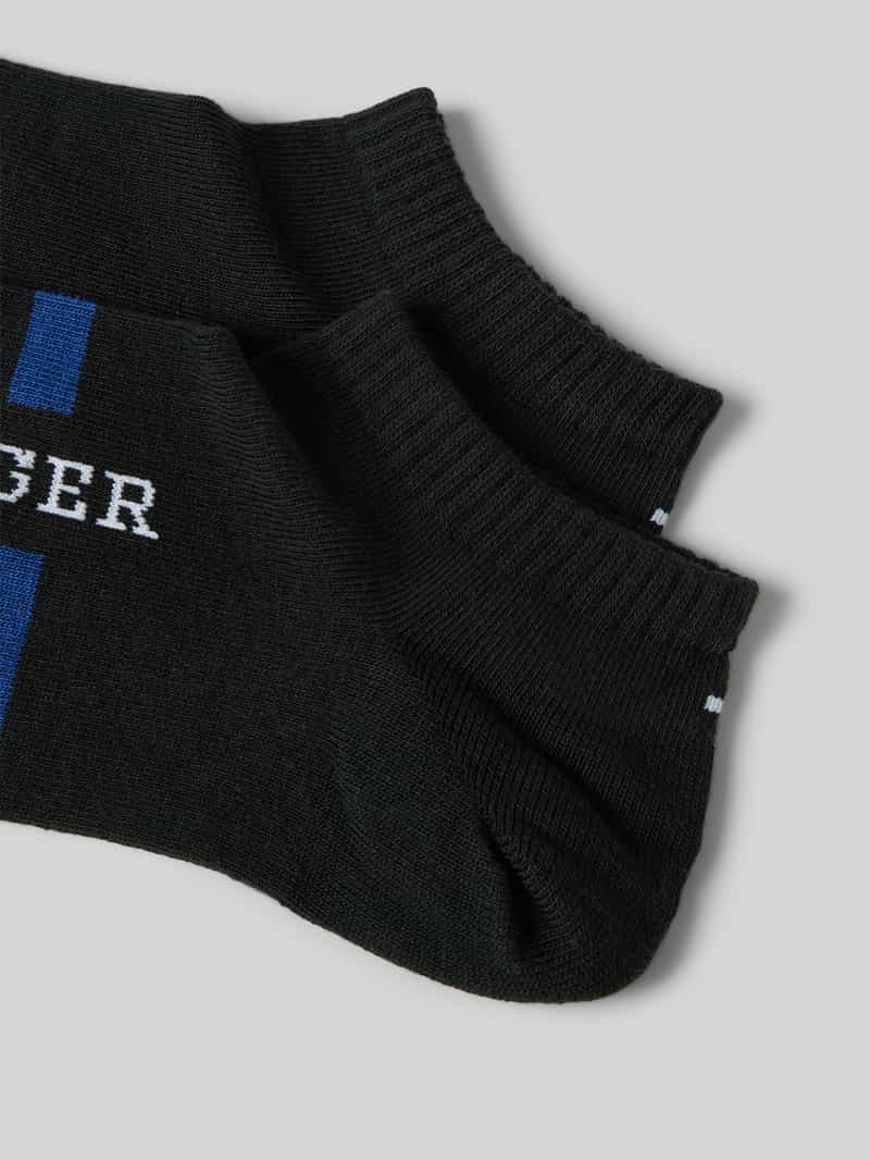 Tommy Hilfiger Sokken met labelprint in een set van 2 paar