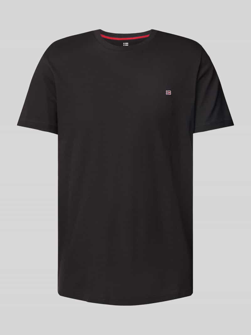 Christian Berg Men T-shirt met labelstitching