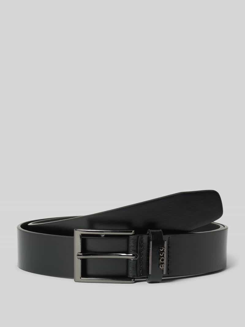 Boss Leren riem met doornsluiting model 'Cole-Ant'