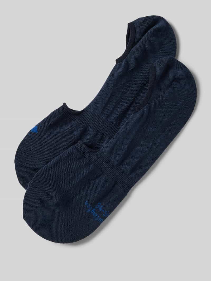Sneakersokken met labeldetails