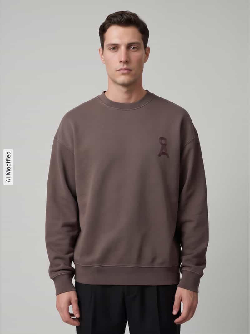 ARMEDANGELS relaxed fit sweatshirt van puur katoen model 'ICONIC Å'