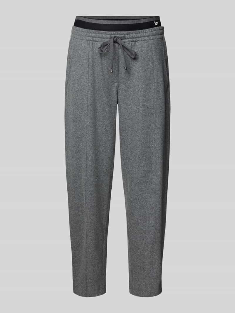 CAMBIO Regular fit sweatpants met lanawol model 'Eden'