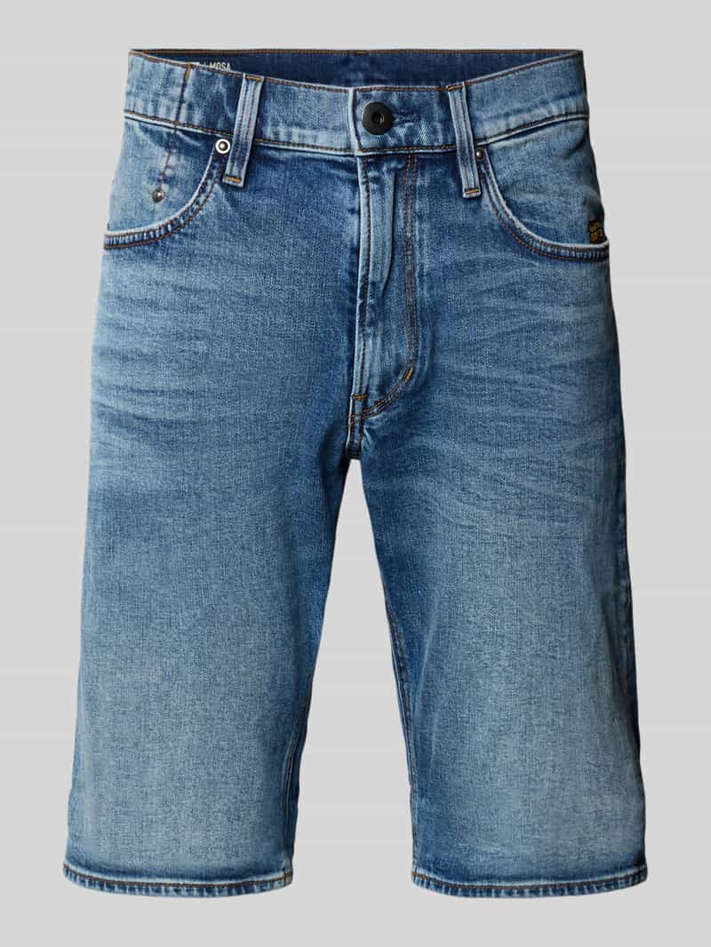 G-Star Raw Korte slim fit jeans met labelpatch model 'Mosa'