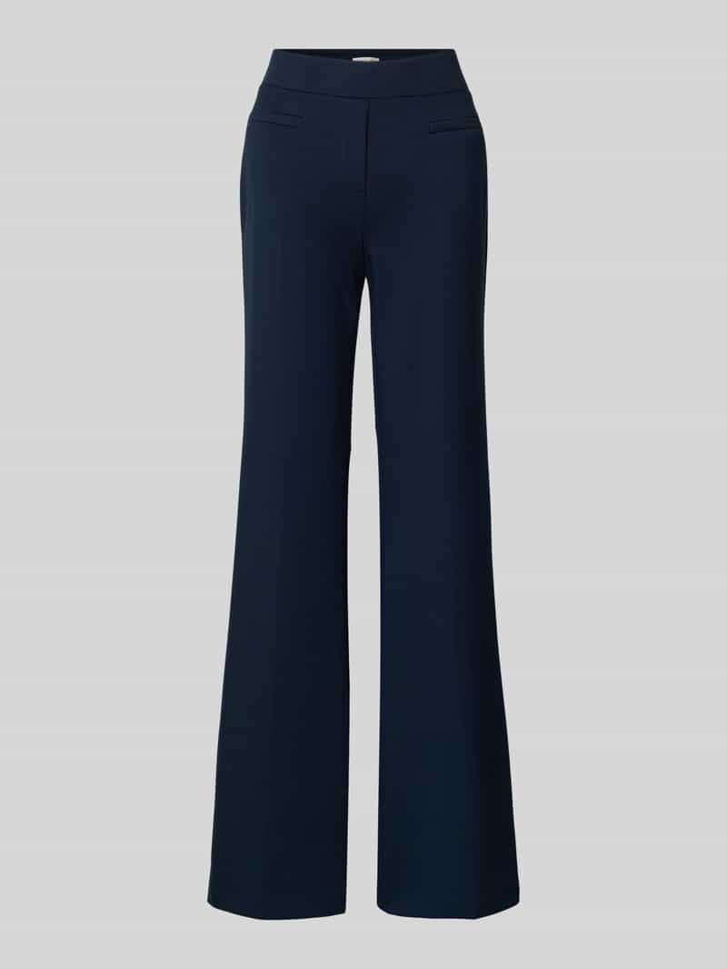 Christian Berg Woman Flared fit stoffen broek van viscosemix
