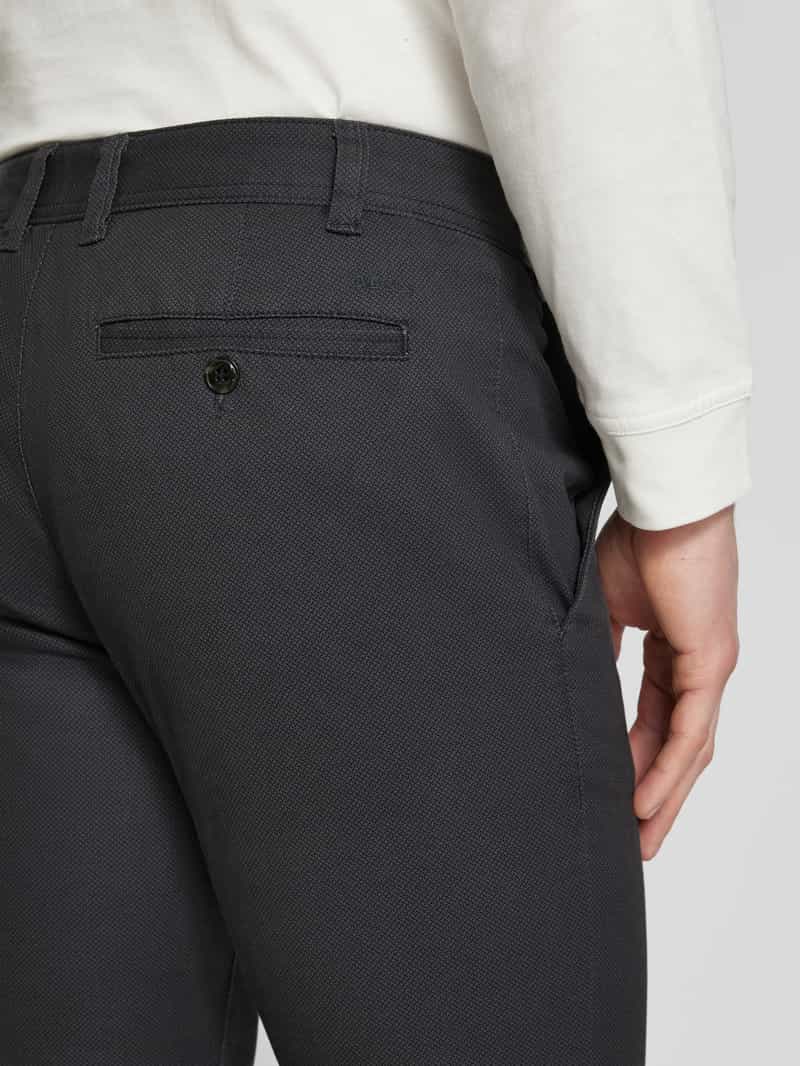 MCNEAL Slim fit chino met structuurmotief