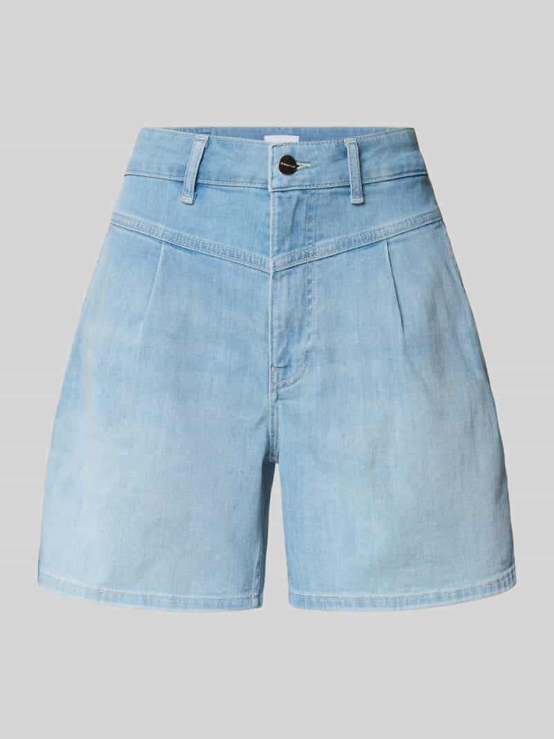 Rich & Royal Relaxed fit korte jeans met bandplooien