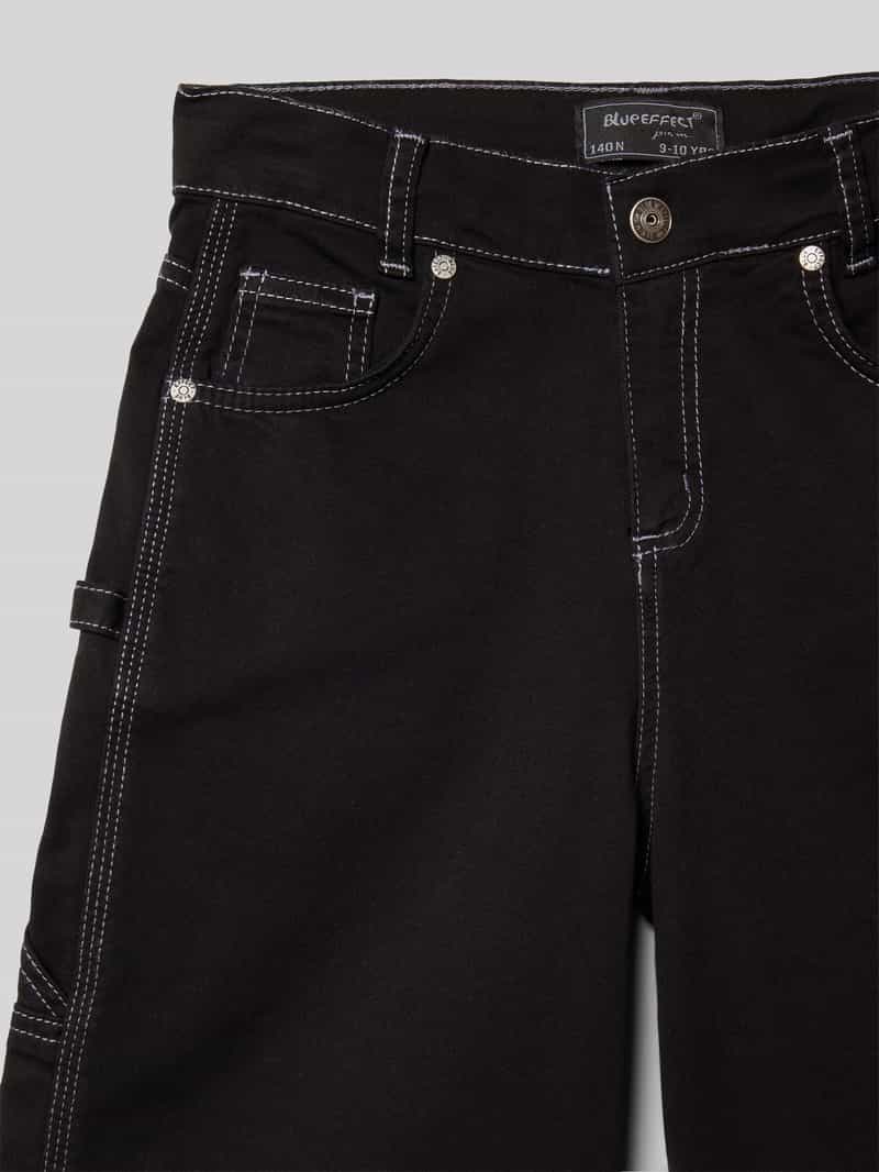 Blue Effect Korte regular fit jeans in 5-pocketmodel