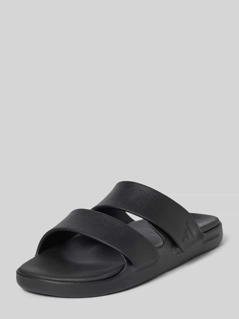 Badslippers met labelreliëf model 'ZNCAPE SANDAL'