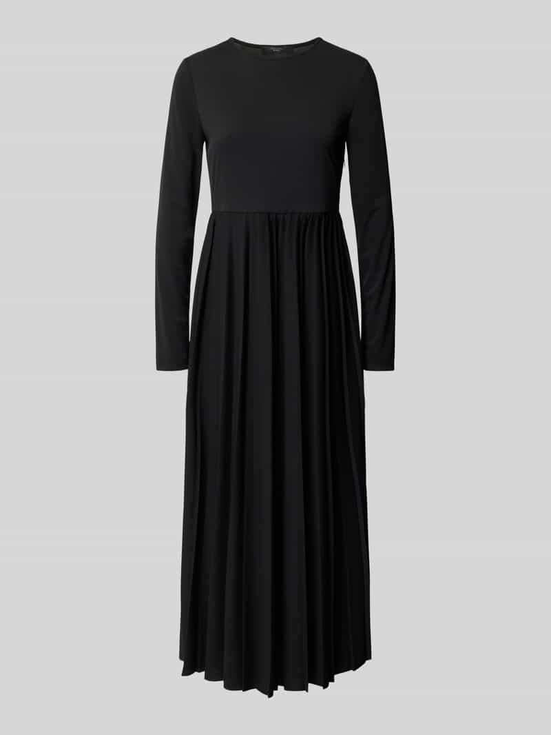 Weekend Max Mara Maxi-vrijetijdsjurk in een set met gebreide spencer van zuivere scheerwol model 'EBRO'