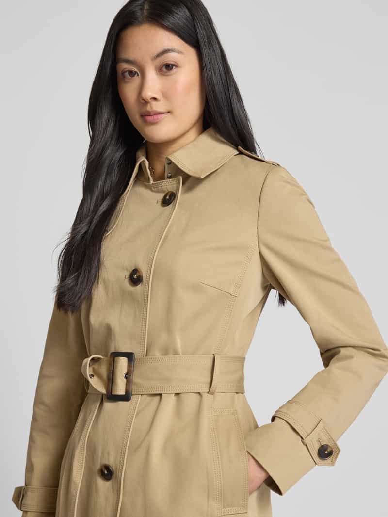Jake*s Collection Trenchcoat met tailleriem